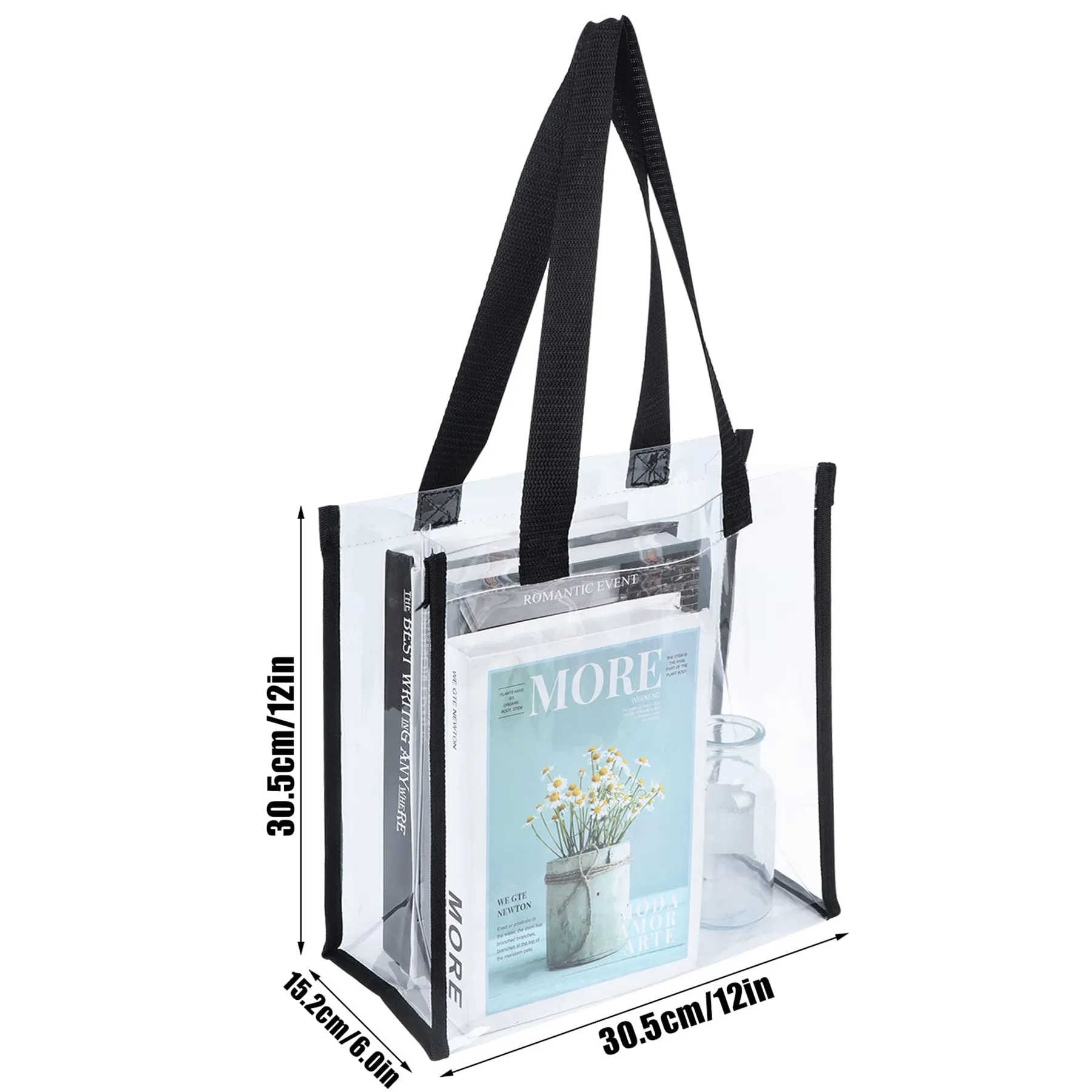 Clear Shopping Tote Bag 3