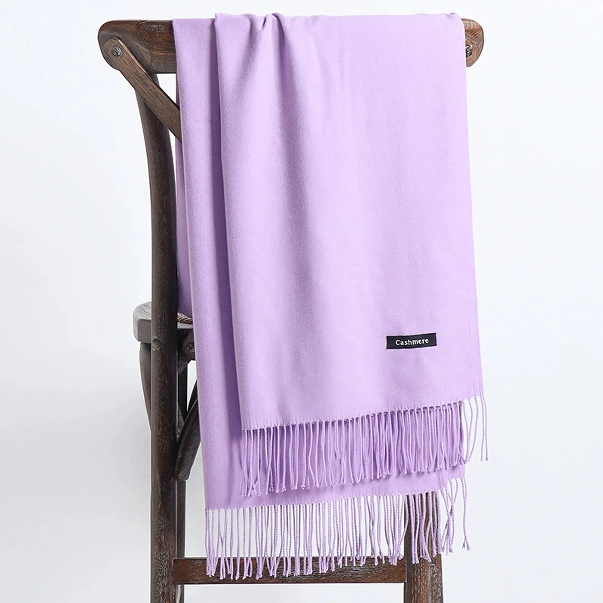 Fringed Long Pashmina Winter Shawl 5