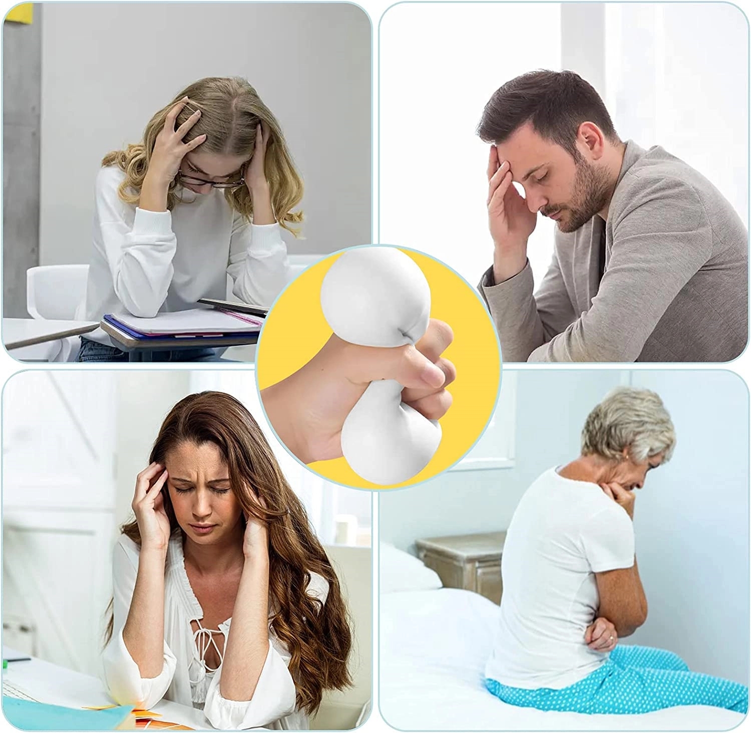 Dumpling Squishy Stress Ball 1