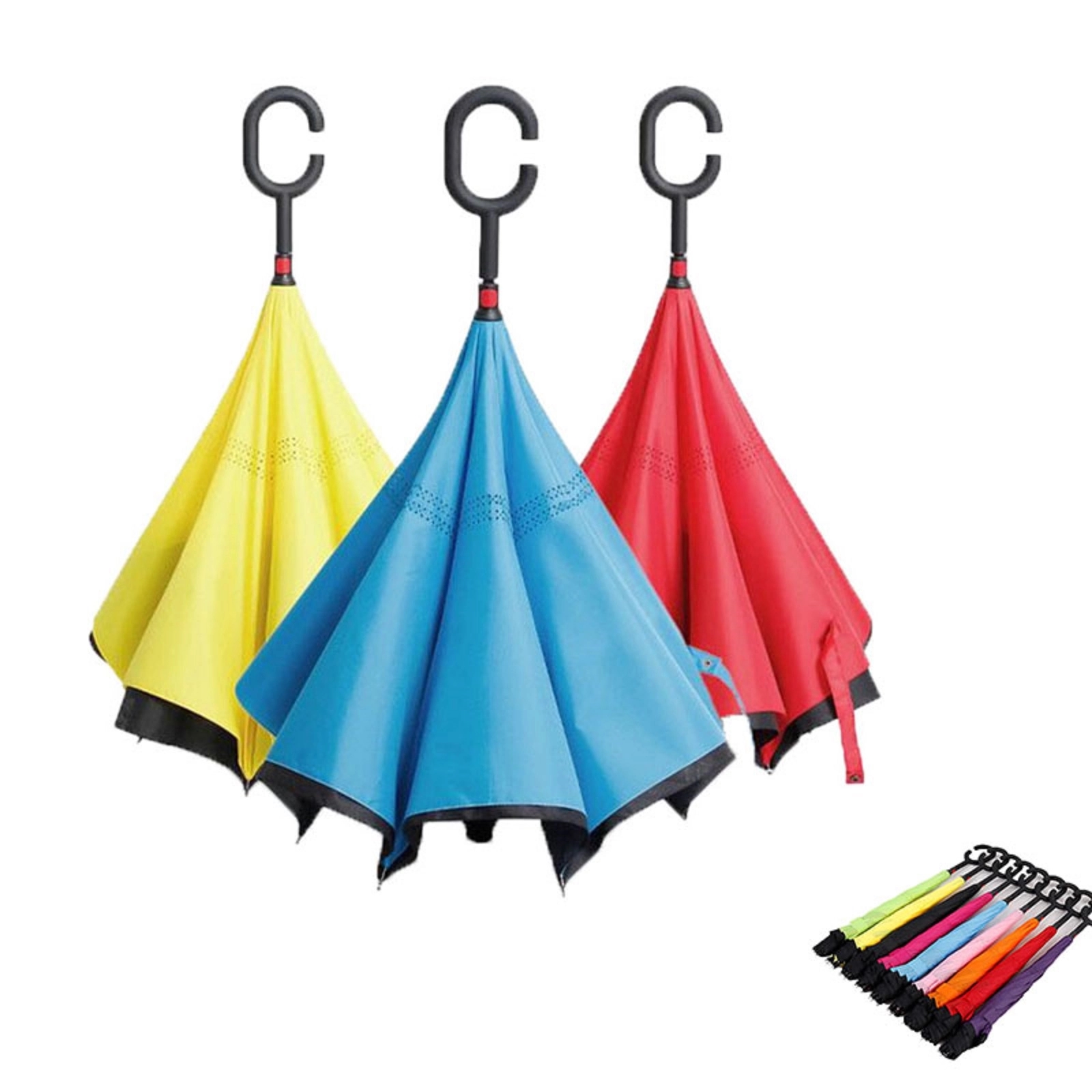 C Handle Inverted Umbrella 2
