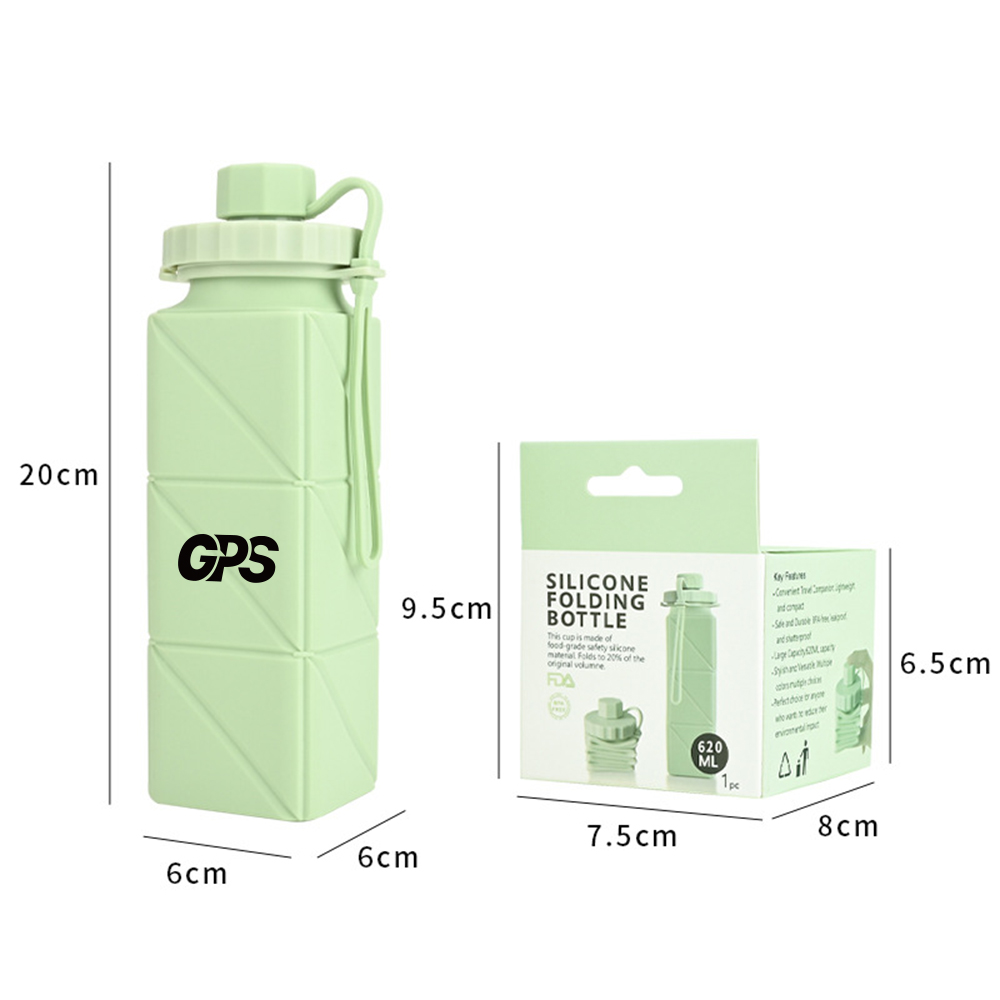 Silicone Collapsible Water Bottle 1