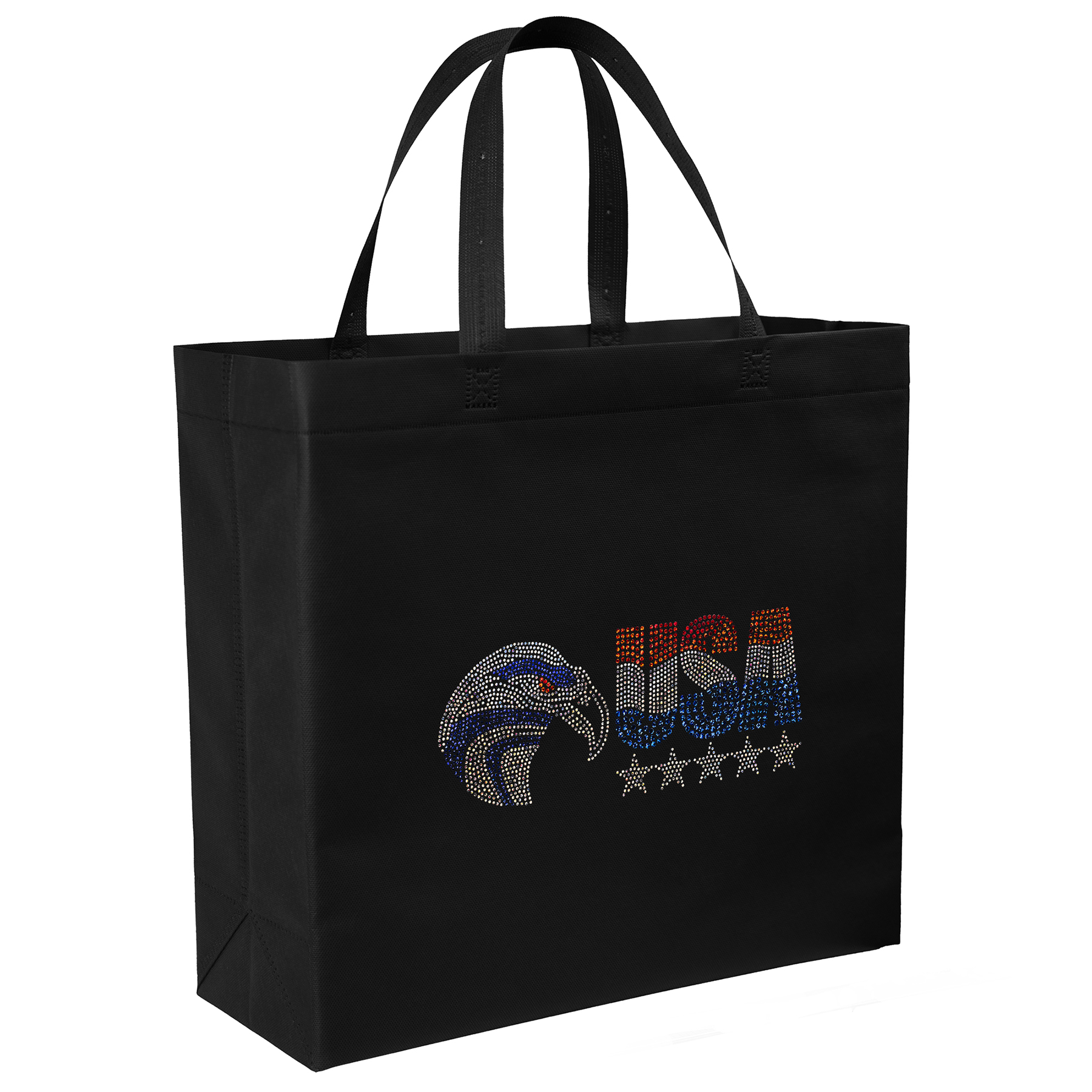 Patriot™- USA Made Non-Woven Tote - Sparkle 12