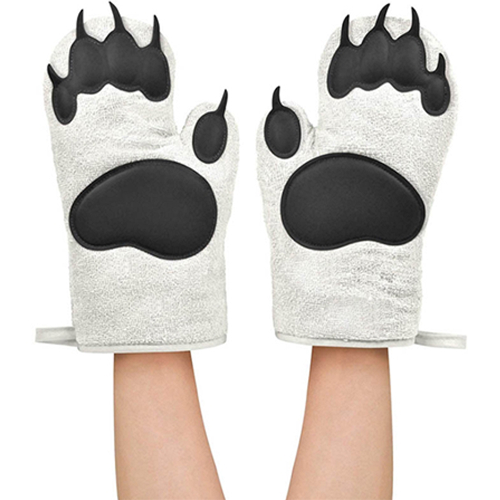Fred and Friends Oven Mitts Bear Hands, Set of 2 2