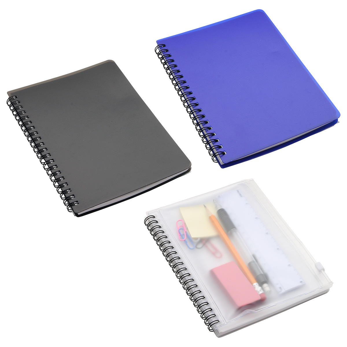 Hardcover Notebook with Pouch 13