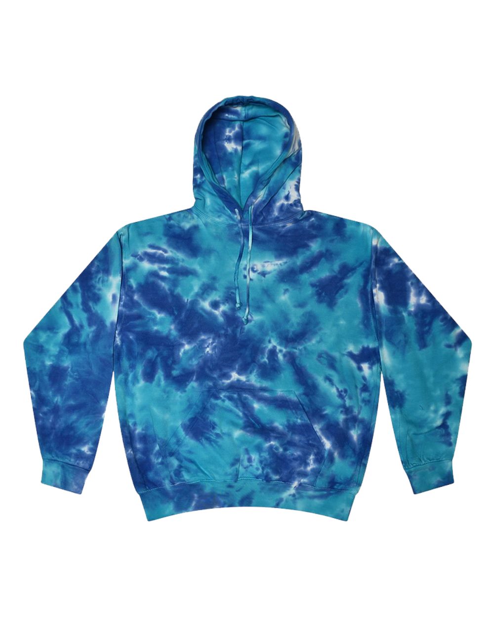 Unisex Tie-Dyed Hooded Sweatshirt - 8777 48