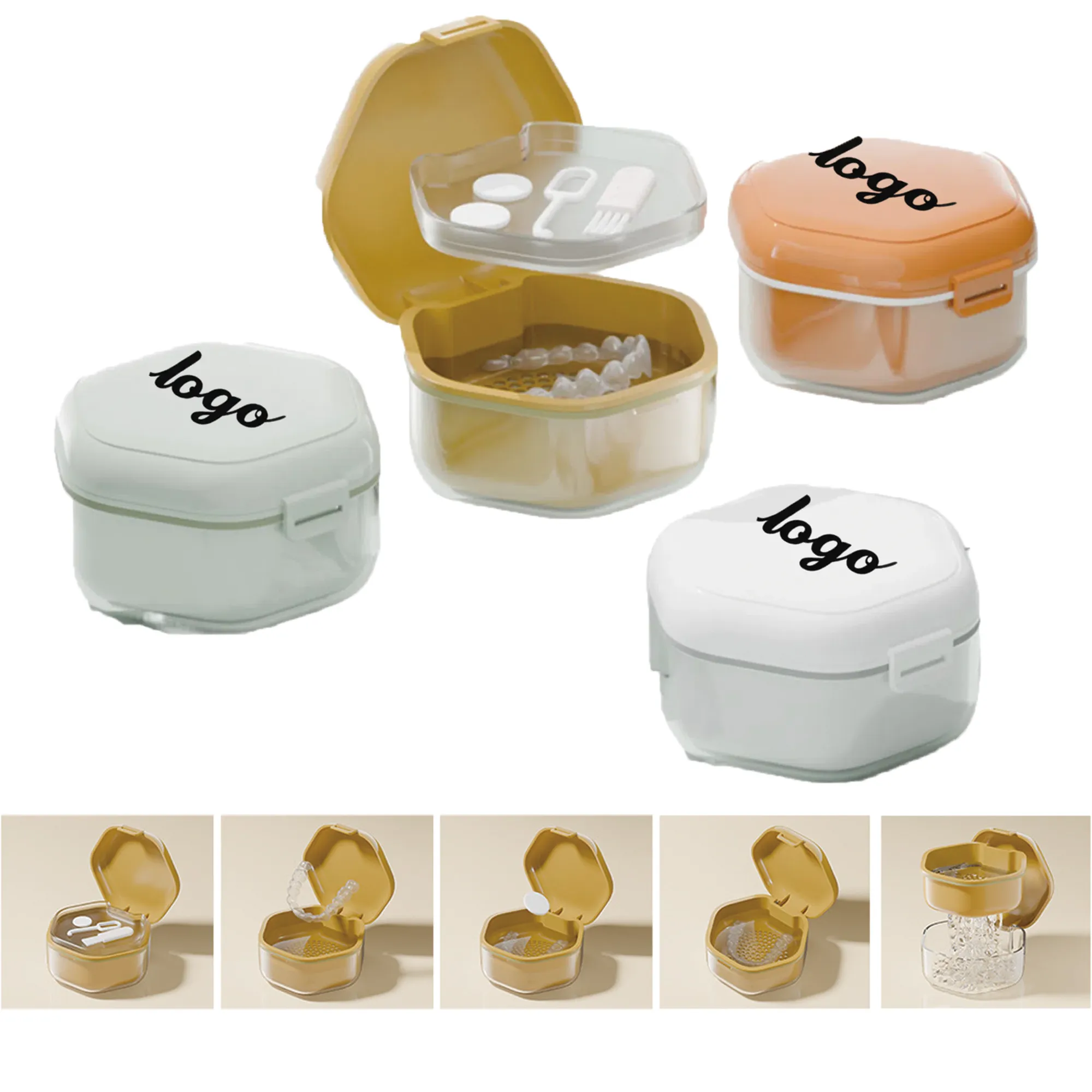 Portable Retainer Cleaning Case 4