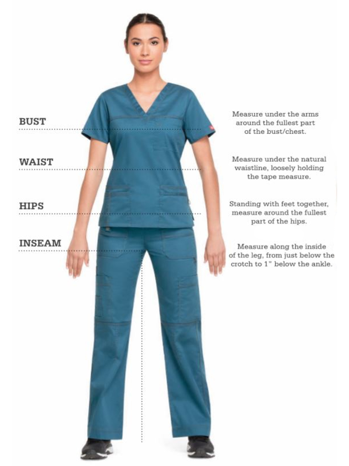 Dickies Medical - Balance - Women's 4-Pocket V-Neck Top 2