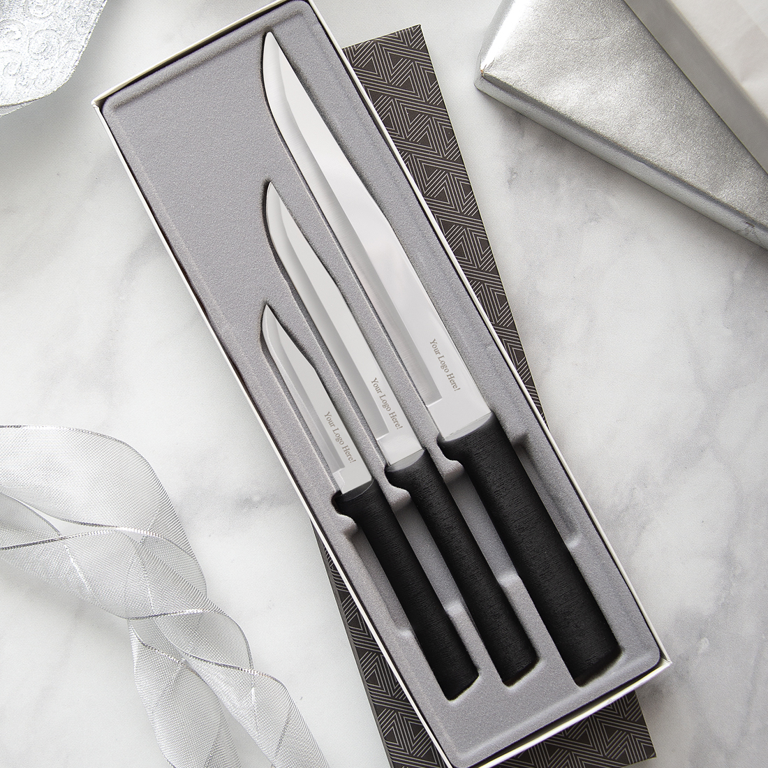 Housewarming Gift Set w/Black Handle 3