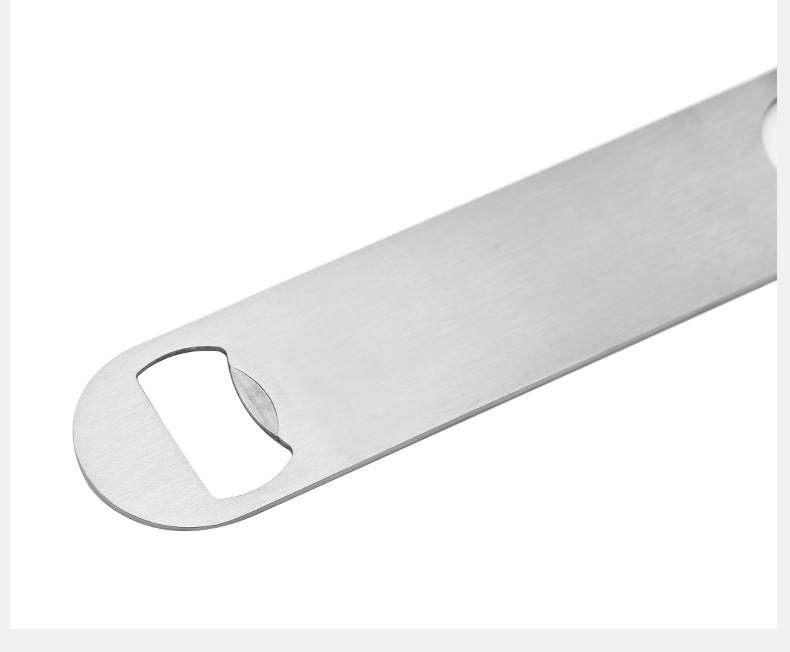 Stainless Steel Flat Bottle Opener 4