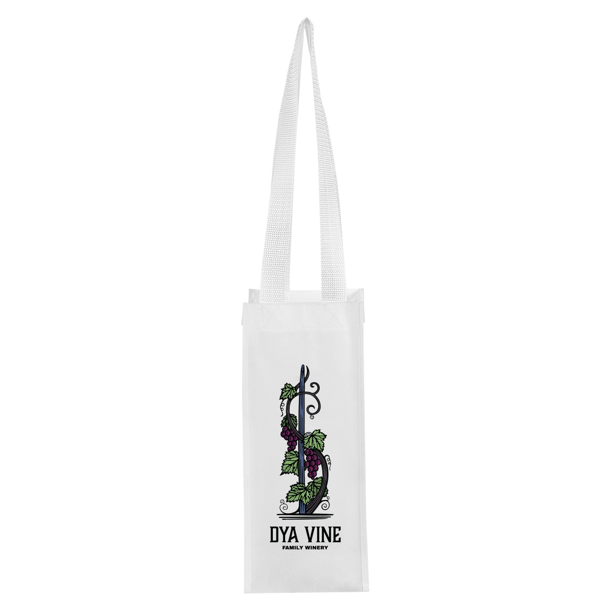 Venice rPET Non-Woven Laminated Wine Bag 9