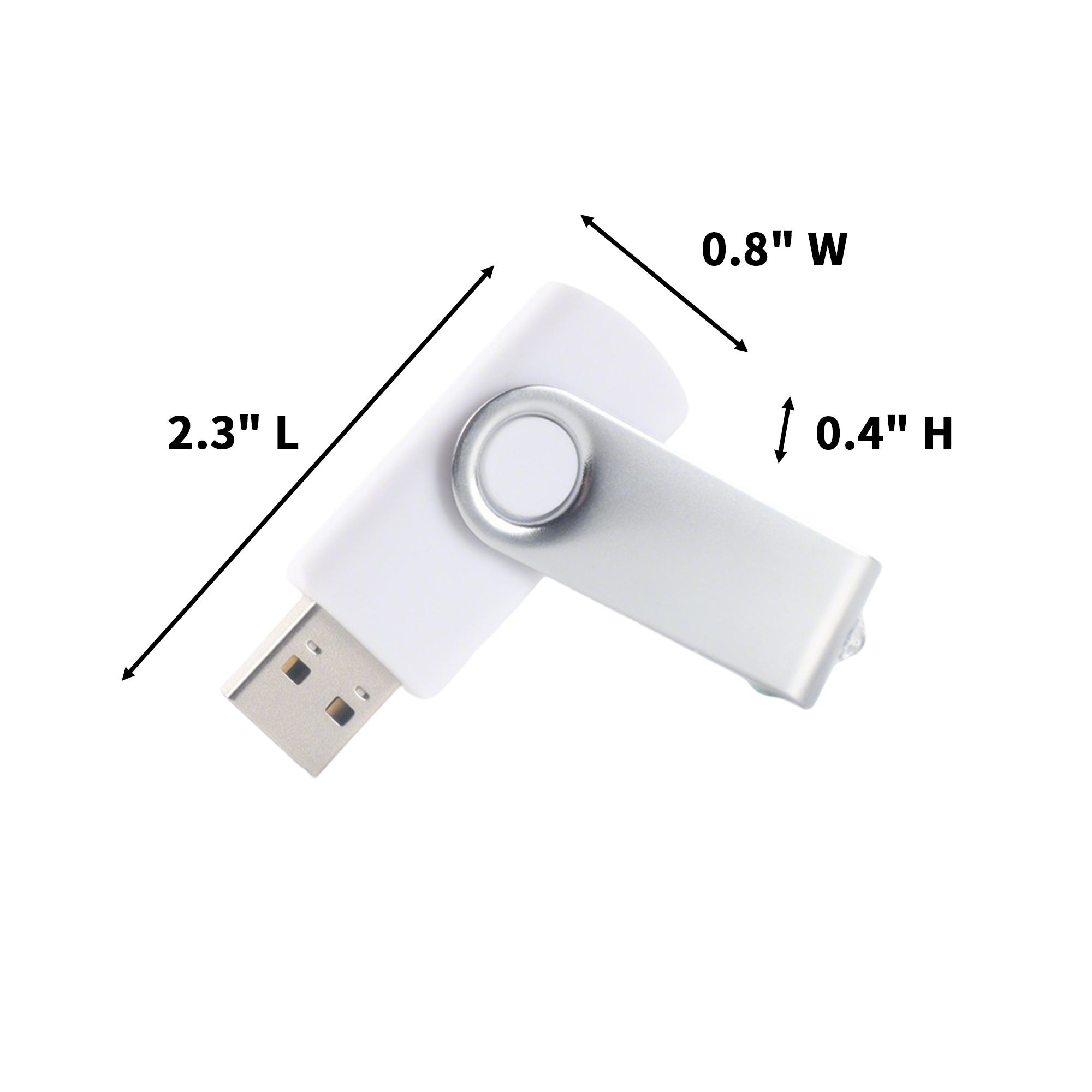 Twist USB Memory Stick 1 Gigabyte With Metal Cover 6