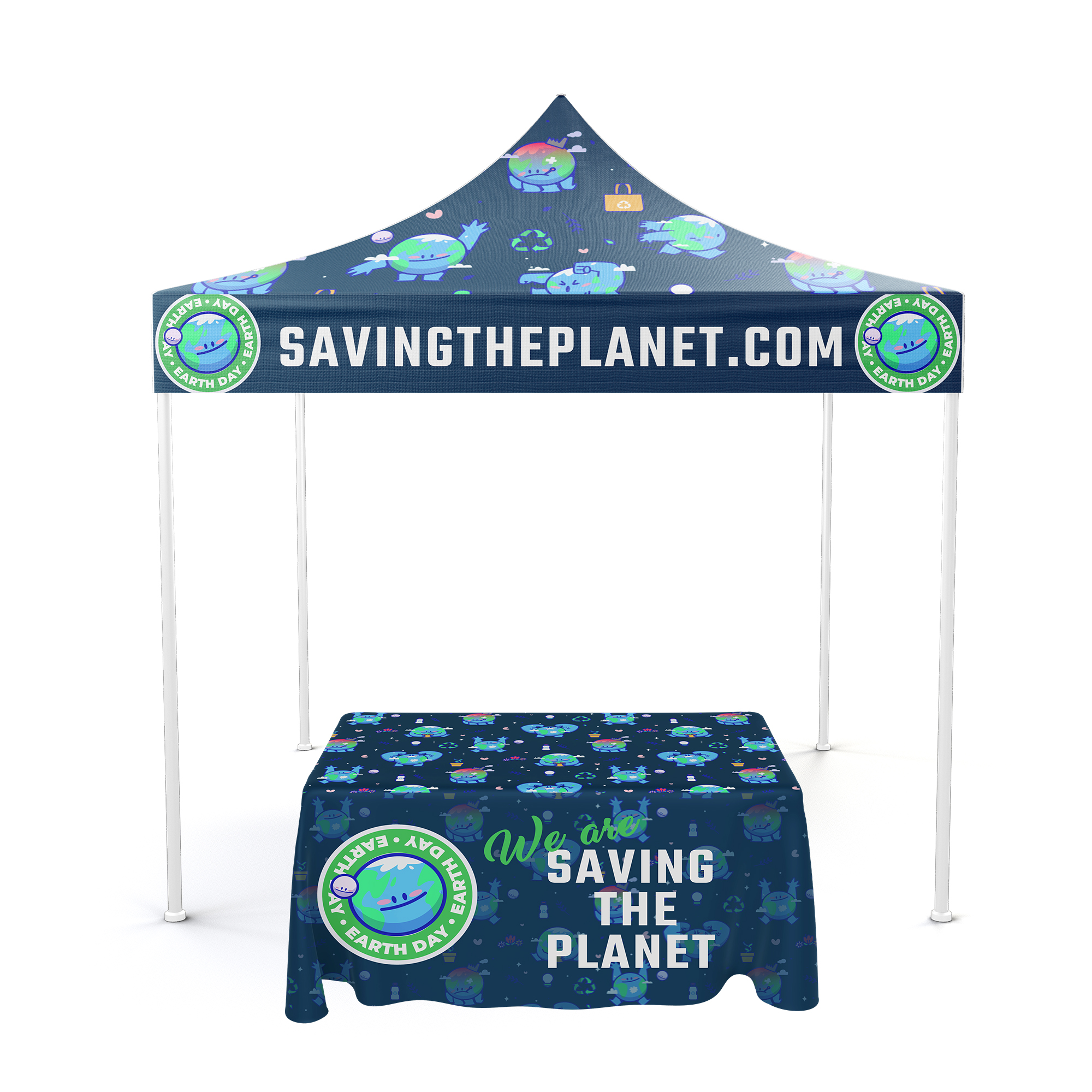 10'x10' Tent & 6' Table Cover 2