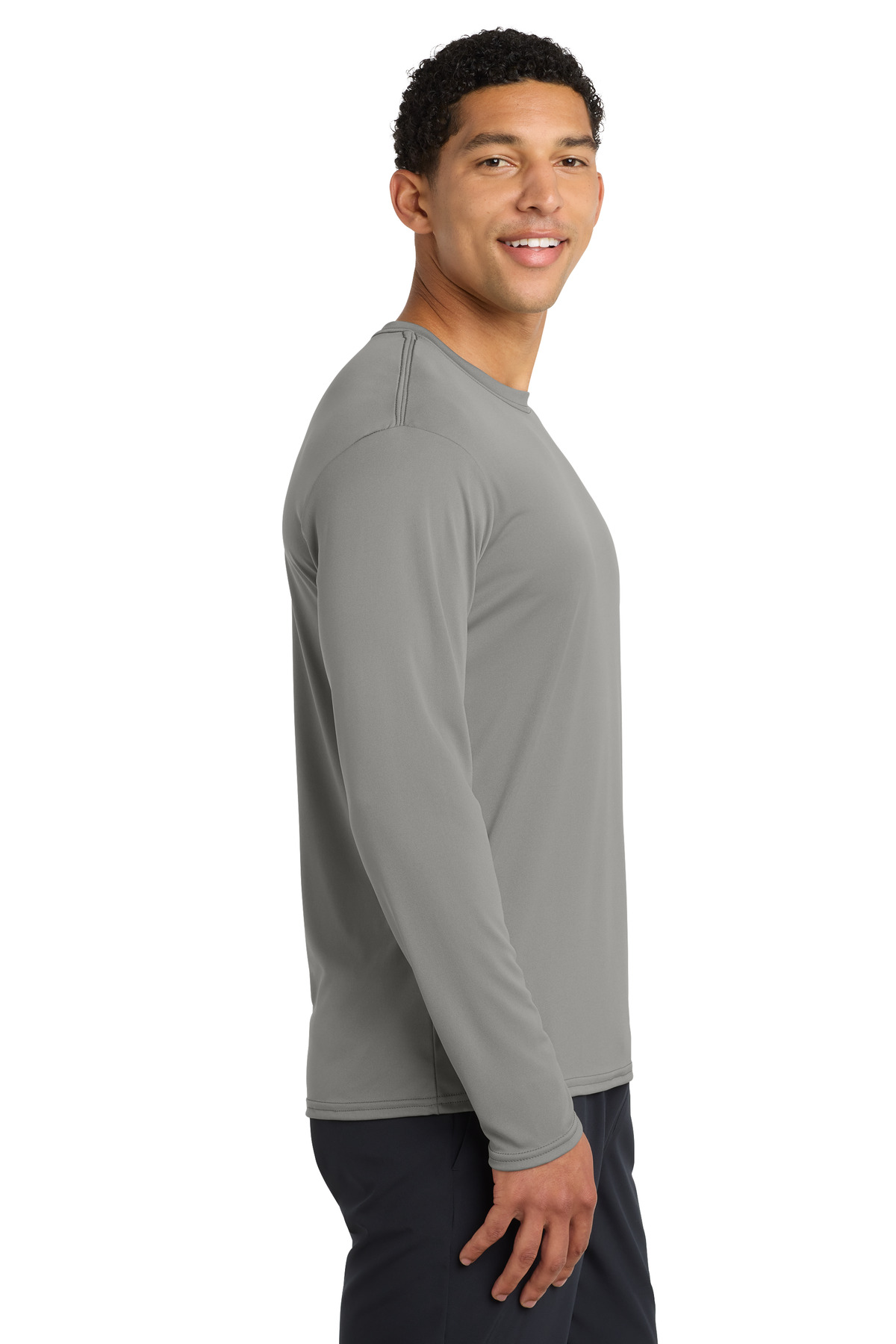 Port & Co Long Sleeve Performance Tee. PC380LS 5
