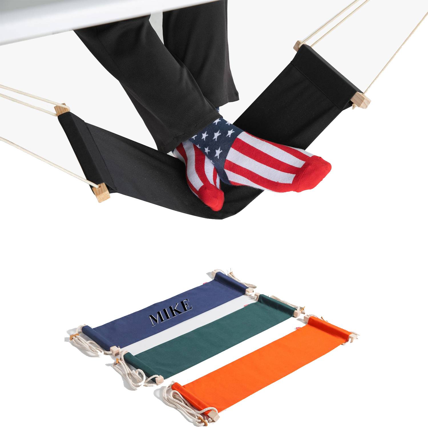 Foot Hammock Under Desk 8