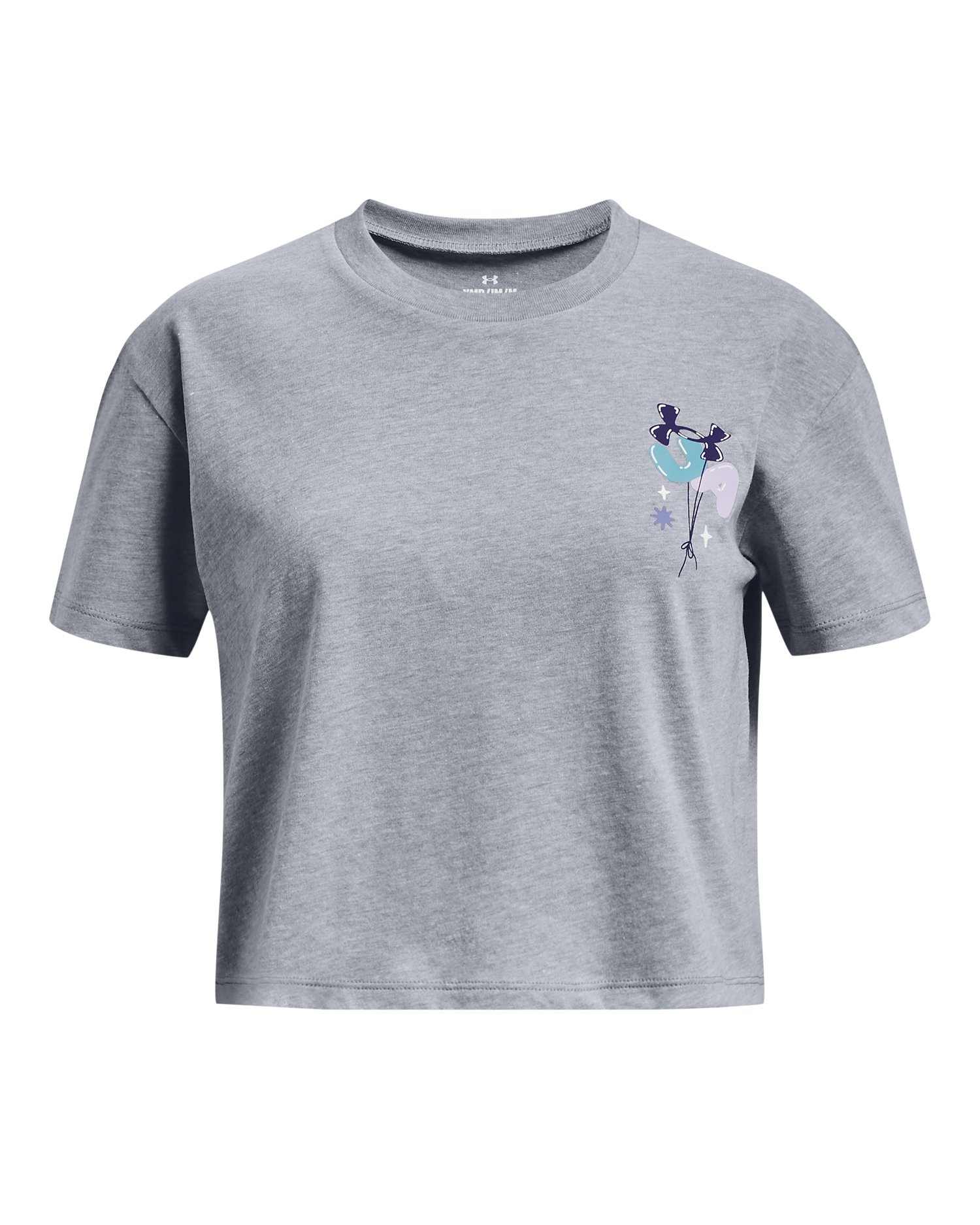 UA Sparkles Girls' Short Sleeve 2