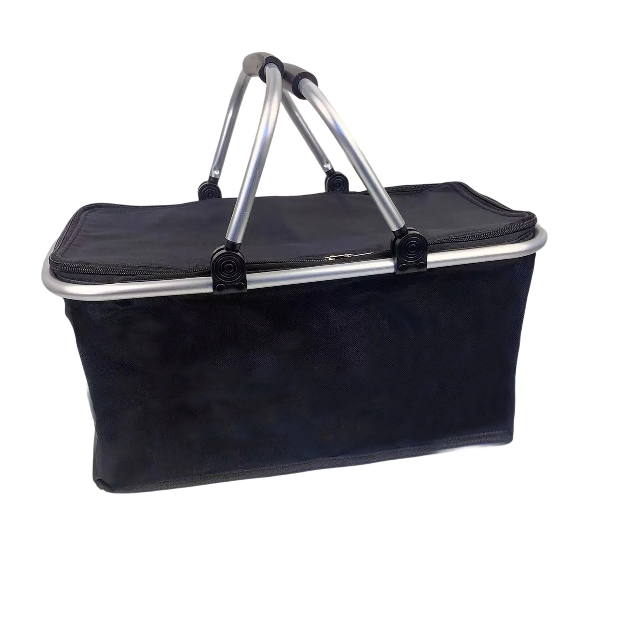 Insulated Picnic Basket with Aluminum Frame 6