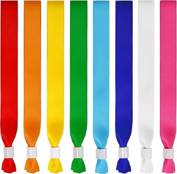 Customizable Disposable Polyester Wristbands 1