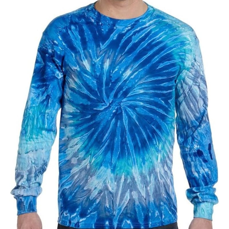 Tie-Dye 5.4 Oz., 100% Cotton Long-Sleeve Tie-Dyed T-Shirt 35
