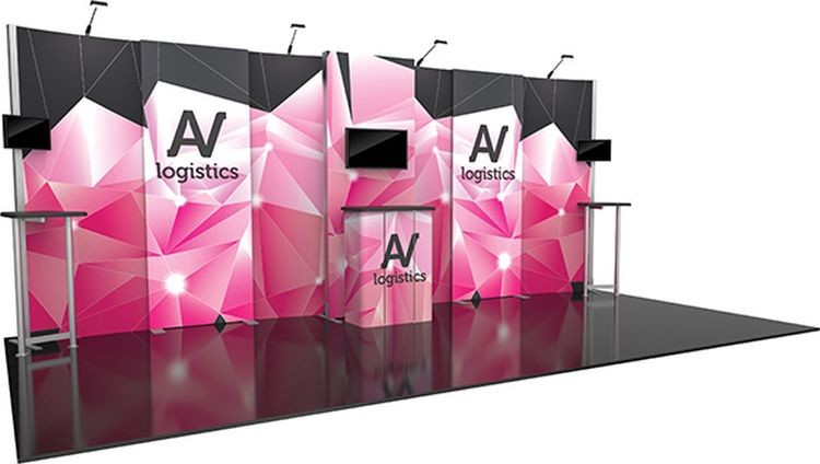 Hybrid Pro 20ft Modular Backwall Kit 09