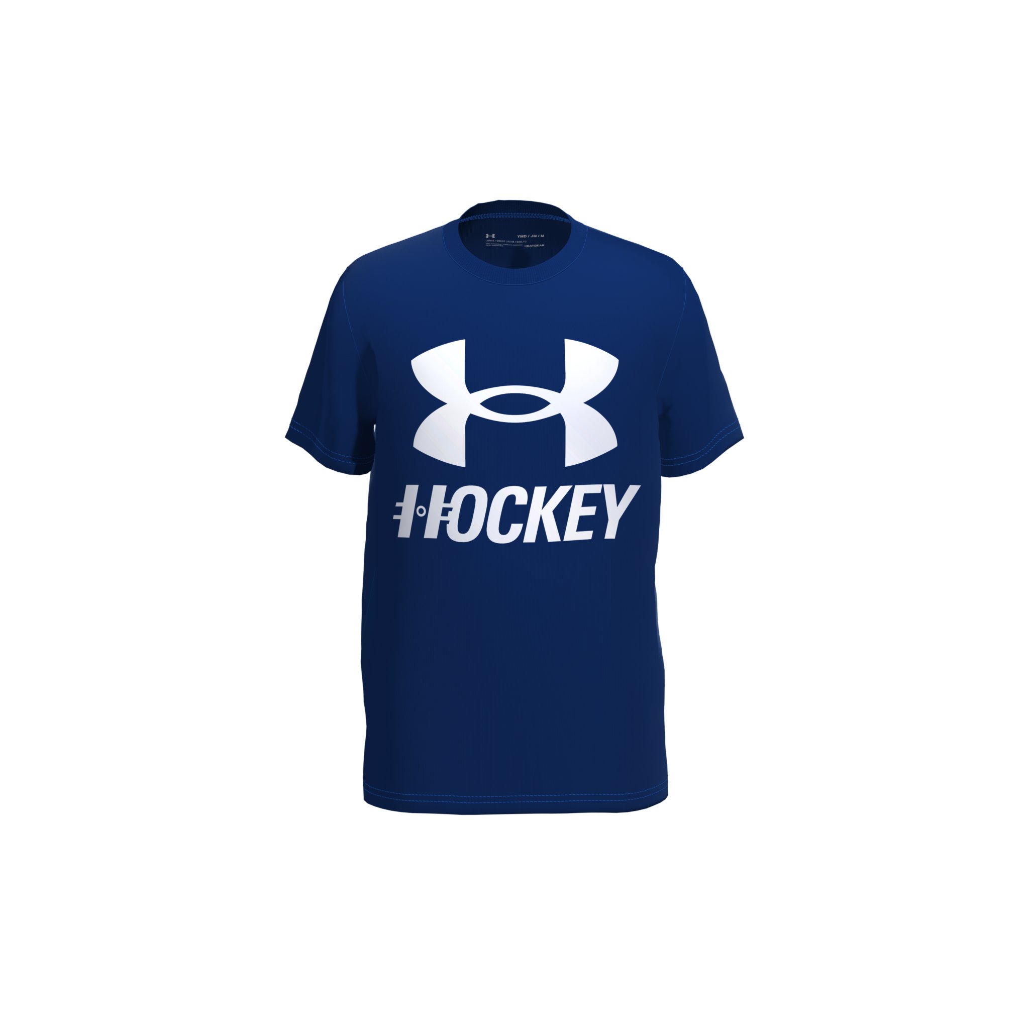 Boys' UA Big Logo Hockey Short Sleeve  4