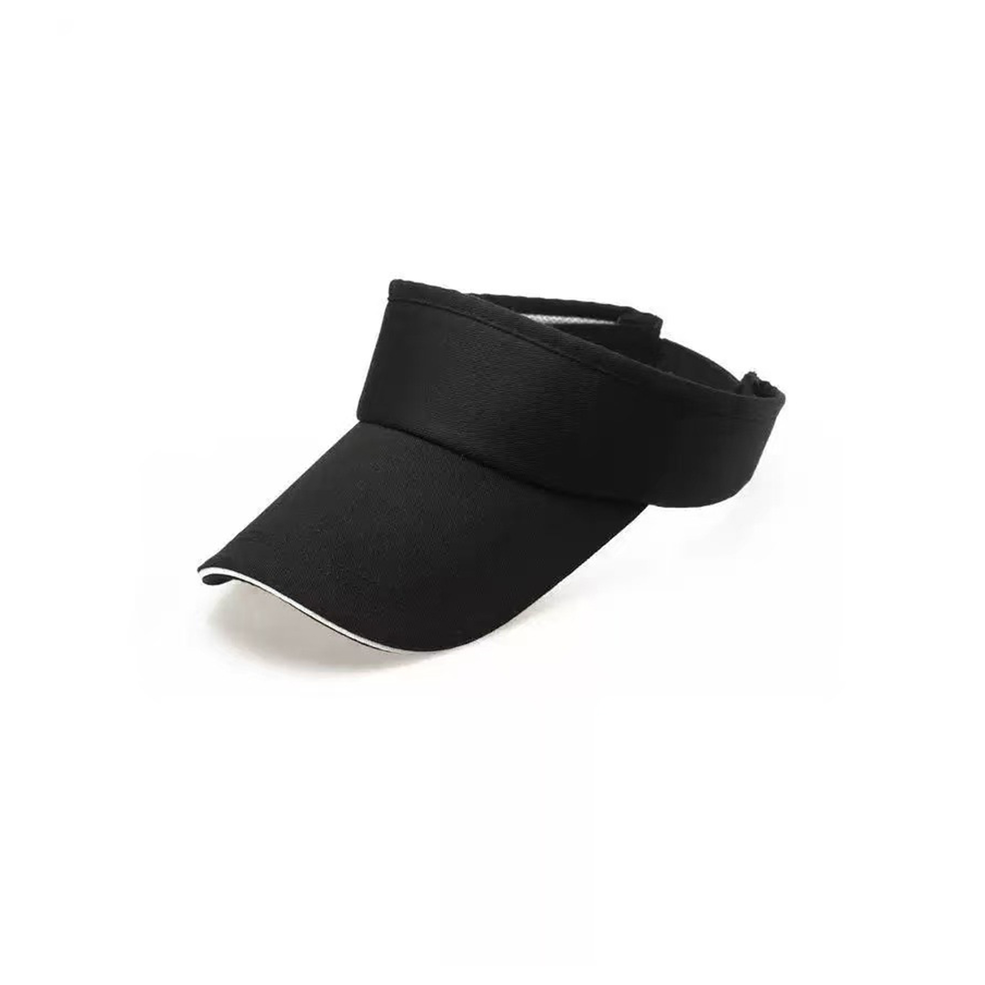 Cotton Sun Visor With Extended Brim 23.6" Diameter 7