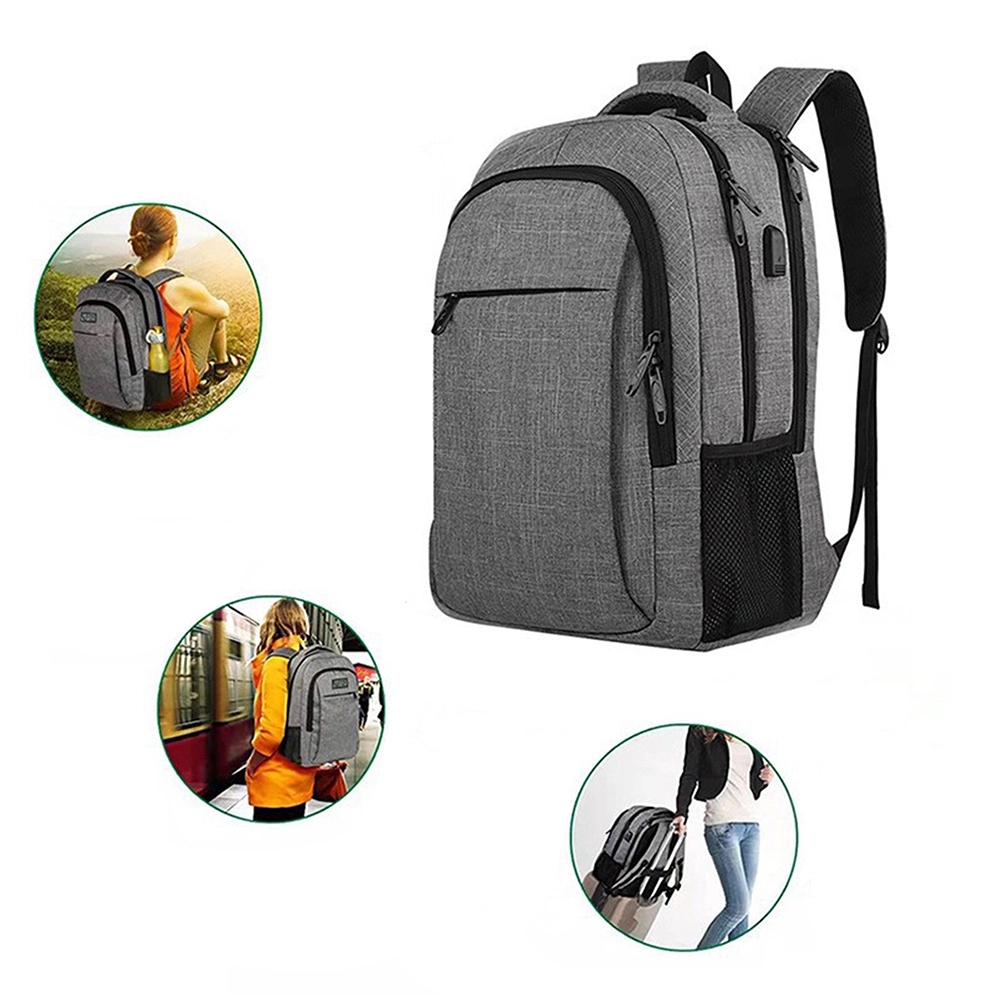 Large Travel Laptop Backpack with USB Charging Port 5