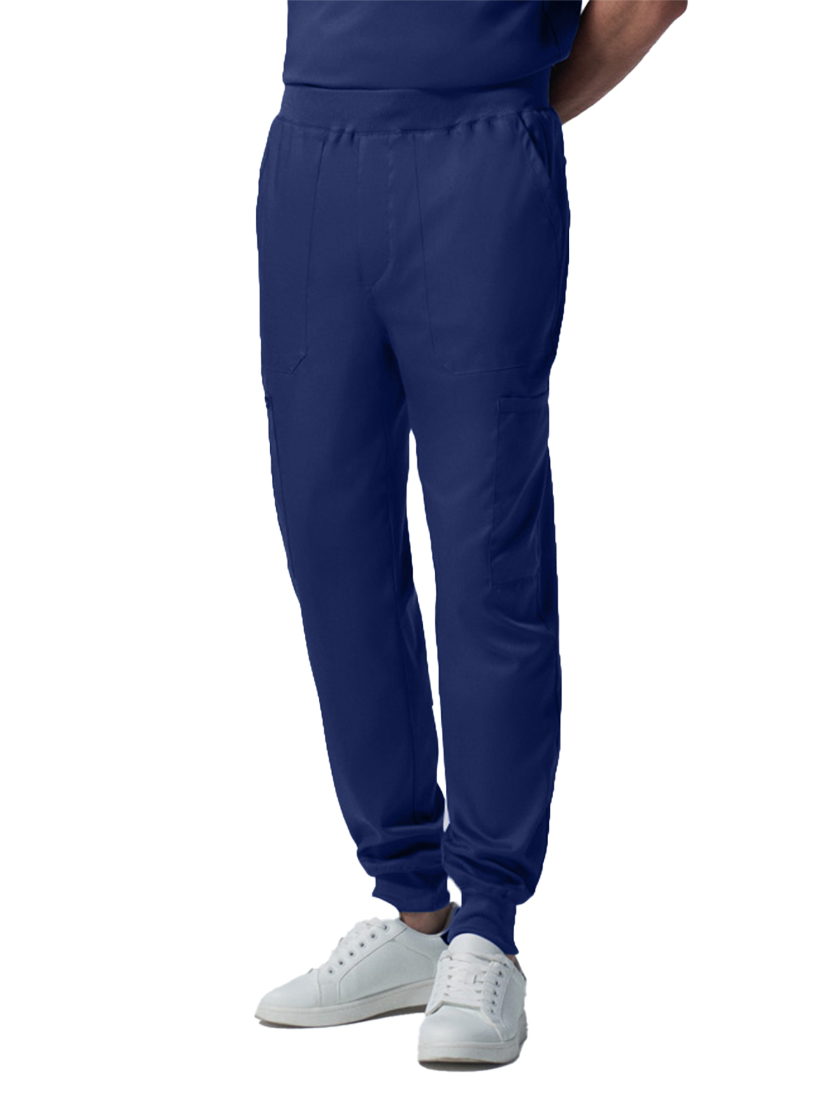 Landau - ProFlex - Men's Seven-Pocket Mid-Rise Rib-Knit Elastic Waist Jogger Pant 37