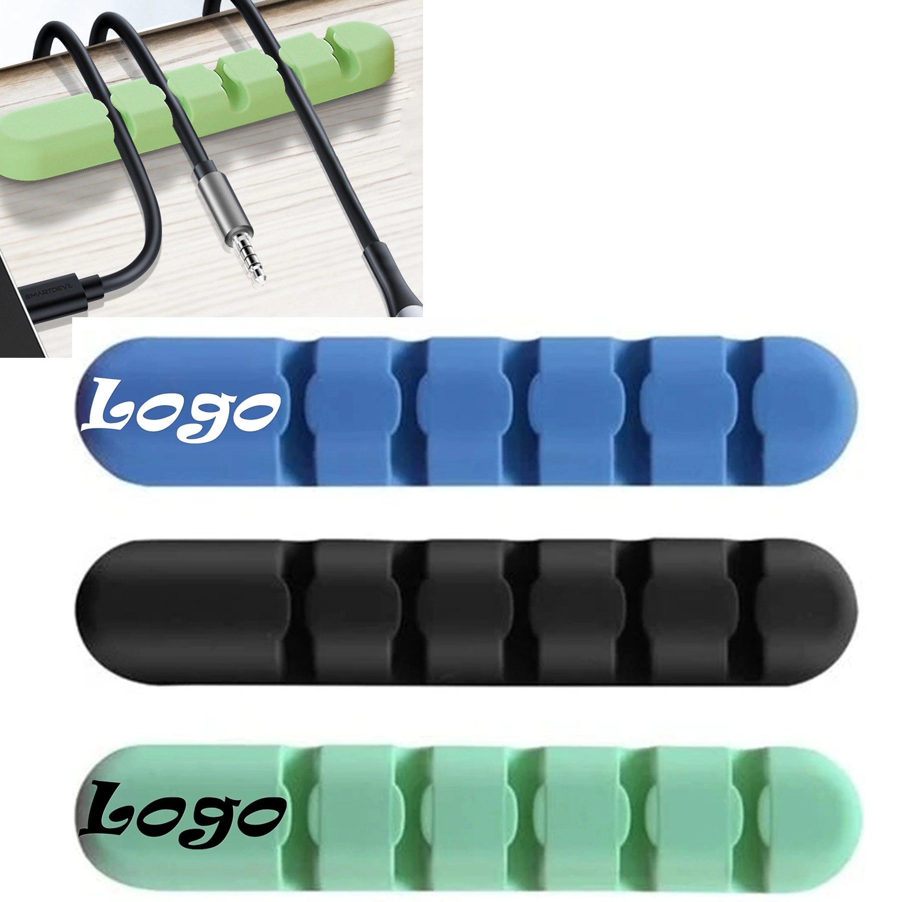 Desktop Cable Management Holder 2