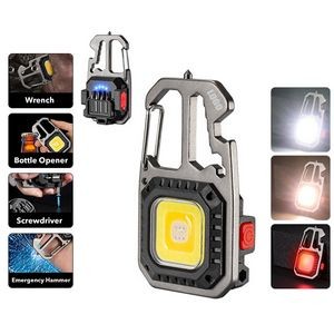 Compact Waterproof Mini Flashlight with Carabiner 3 Brightness Levels 15