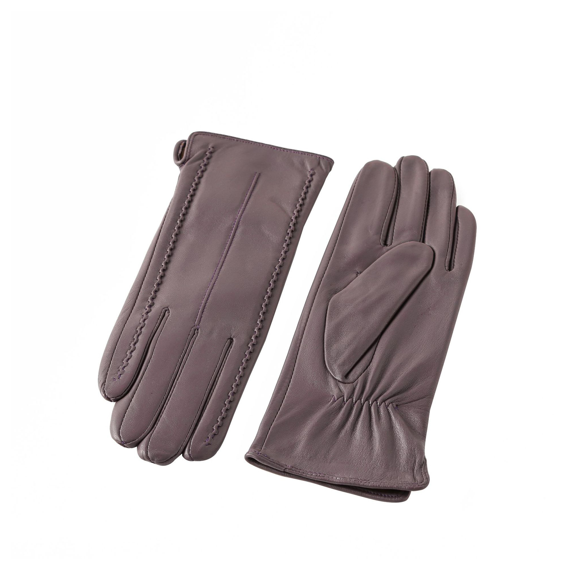 Soft Winter PU Leather Glove For Women 9.9" x 4" x 0.2" 13