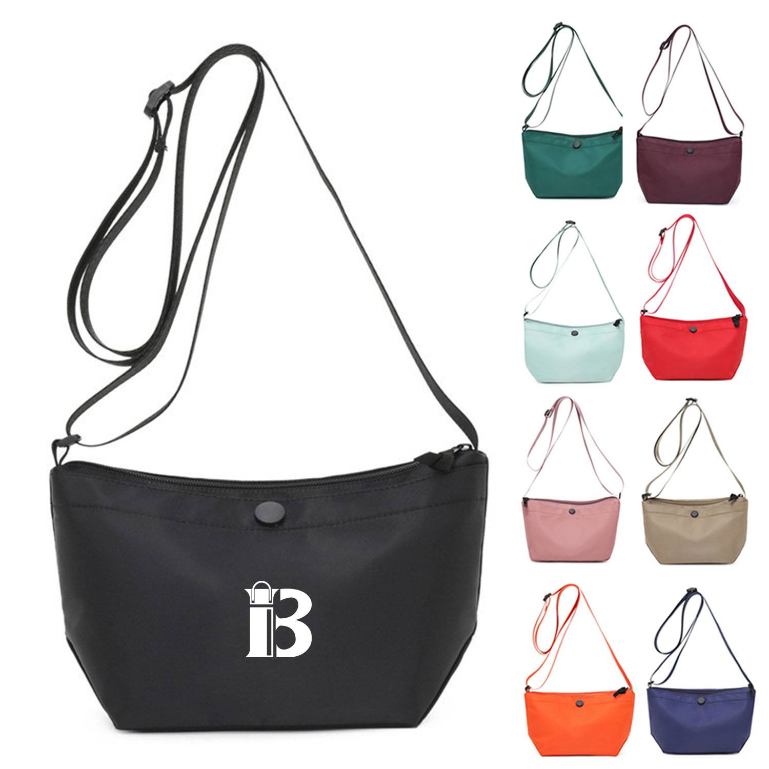 Nylon Wallet Purses Crossbody Bags With Zipper Pocket 22