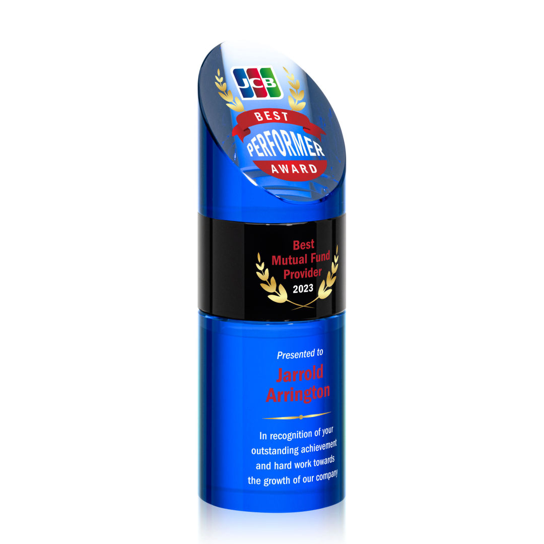 Atlantis Stacker VividPrint™ Award - Blue 12