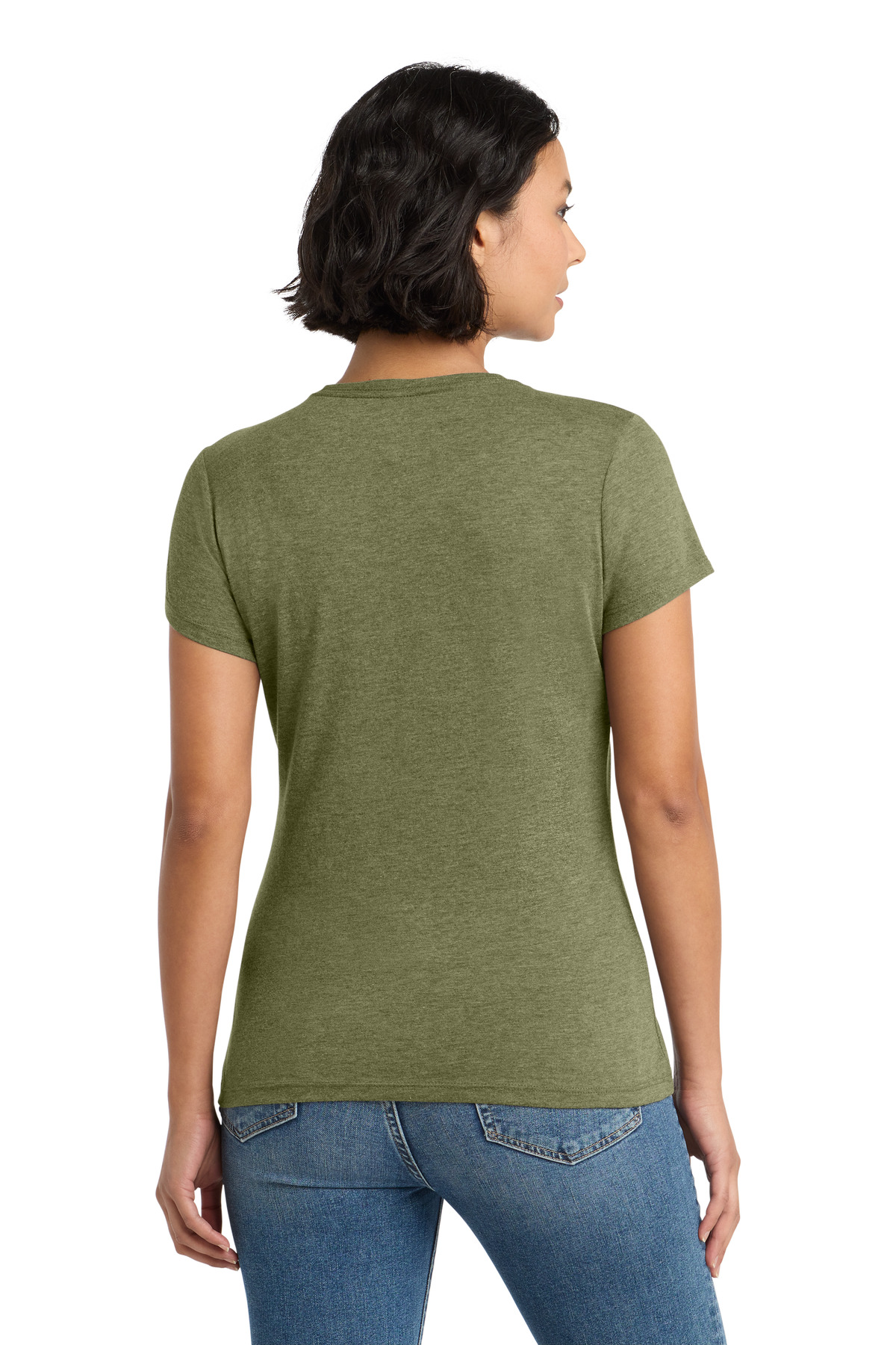 District Women's Perfect Tri Tee. DM130L 141