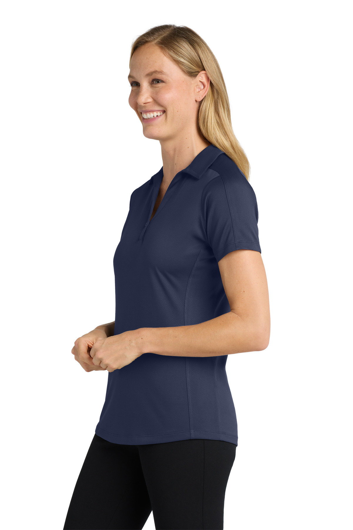 Port Authority Women's Diamond Jacquard Polo. L569 4