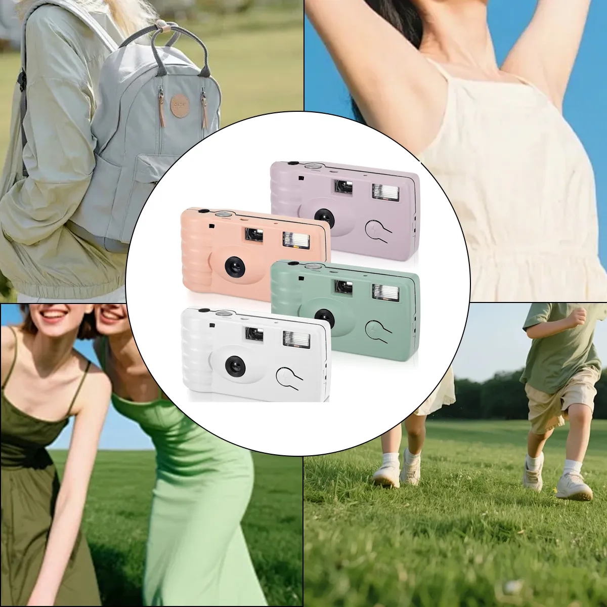 Customizable Single-Use Disposable Cameras with Flash 6