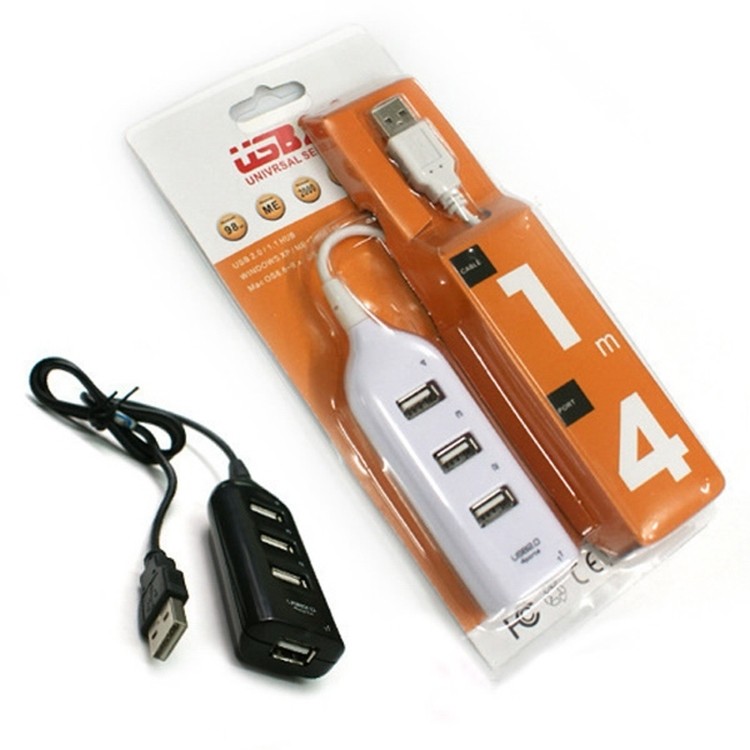 Strip USB 2.0 High Speed 4-Port HUB Sharing Switch 2
