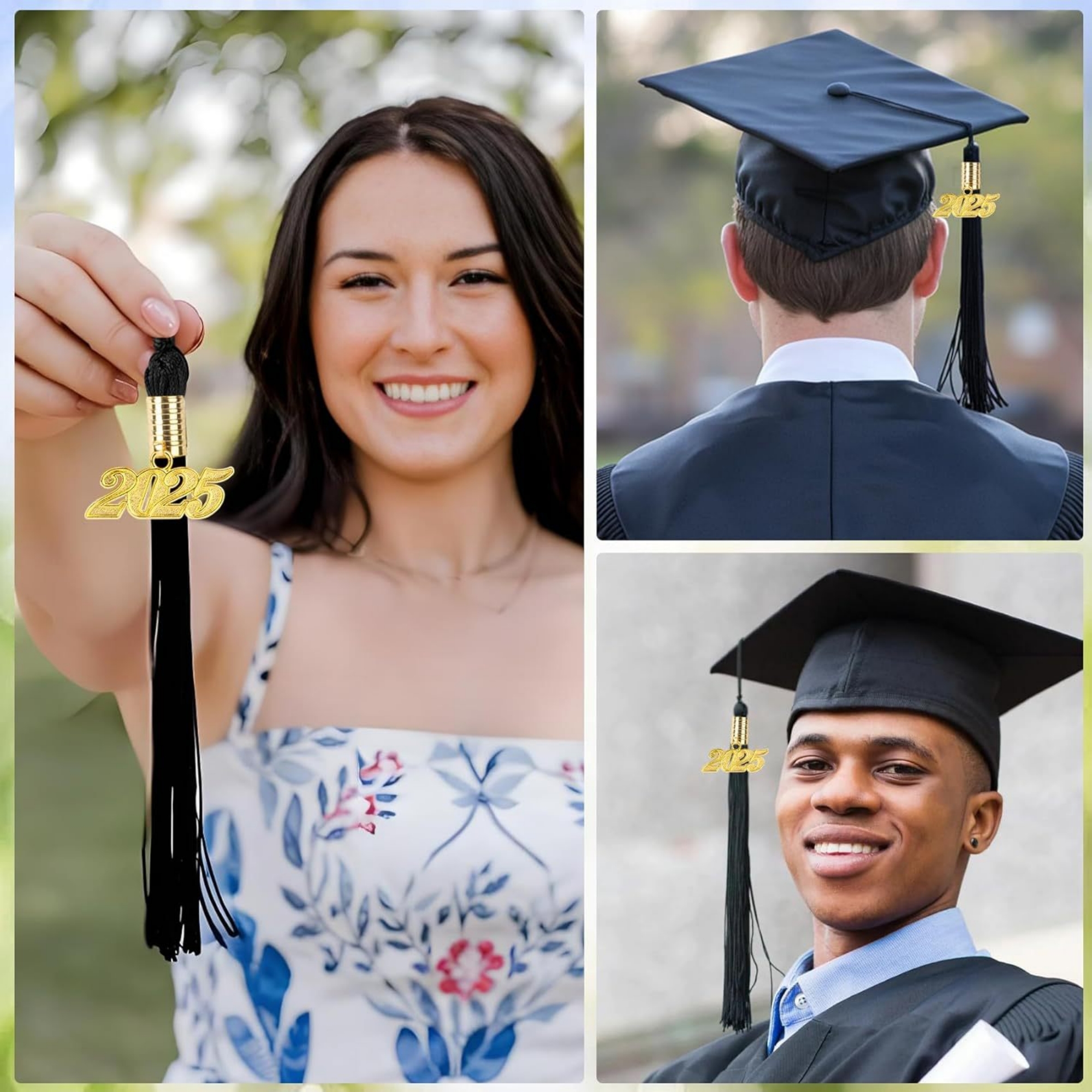 Graduation Cap With 2025 Tassel 4