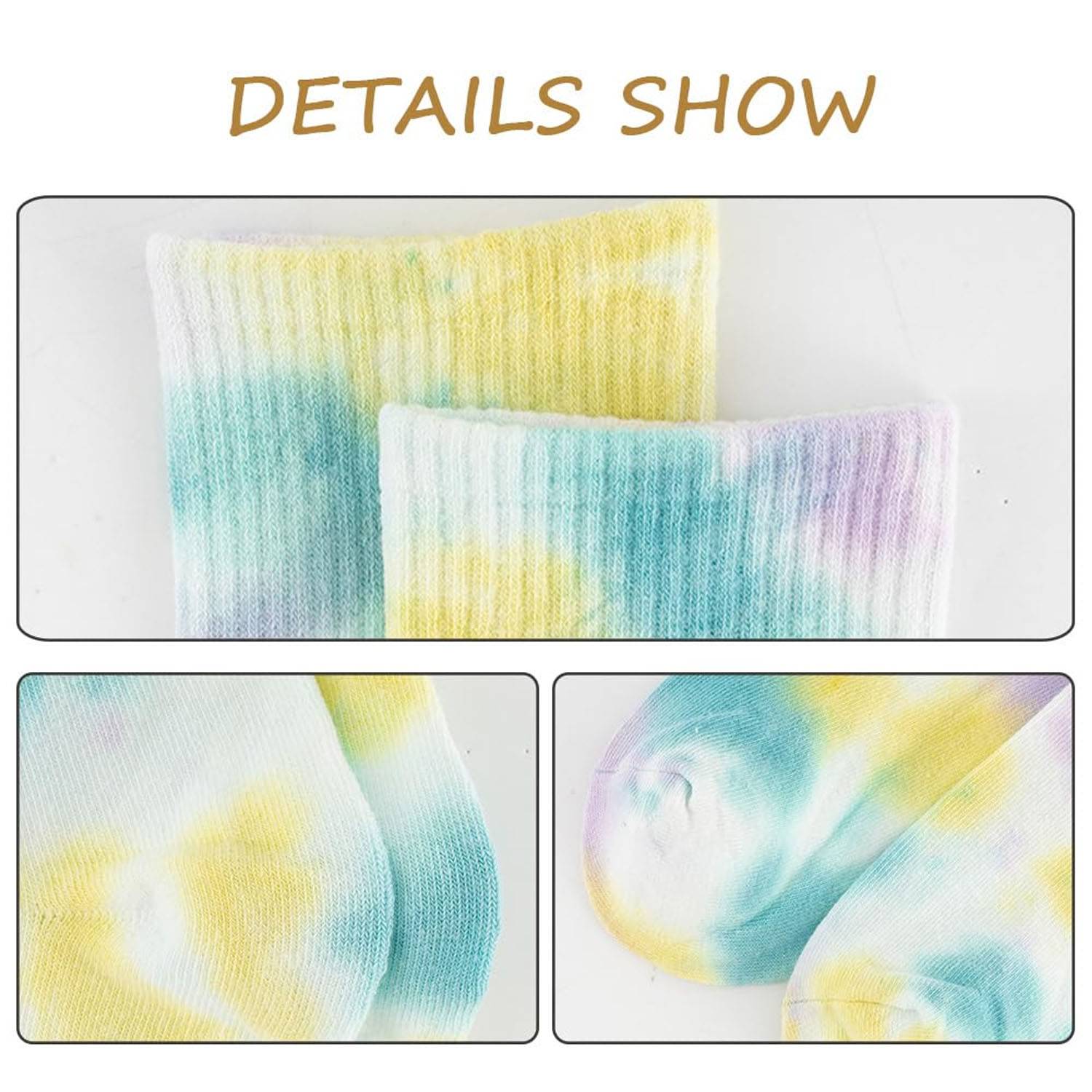 Fashion Tie-dyed Socks 3