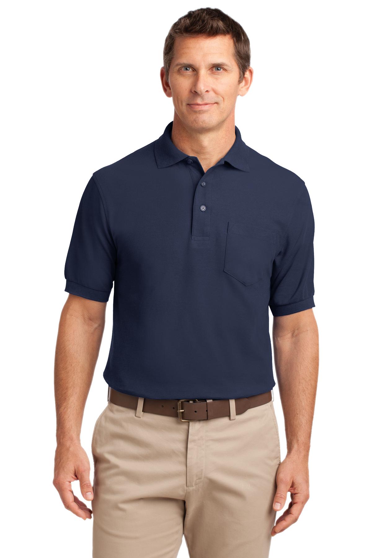 Port Authority Tall Silk Touch Polo with Pocket. TLK500P 83