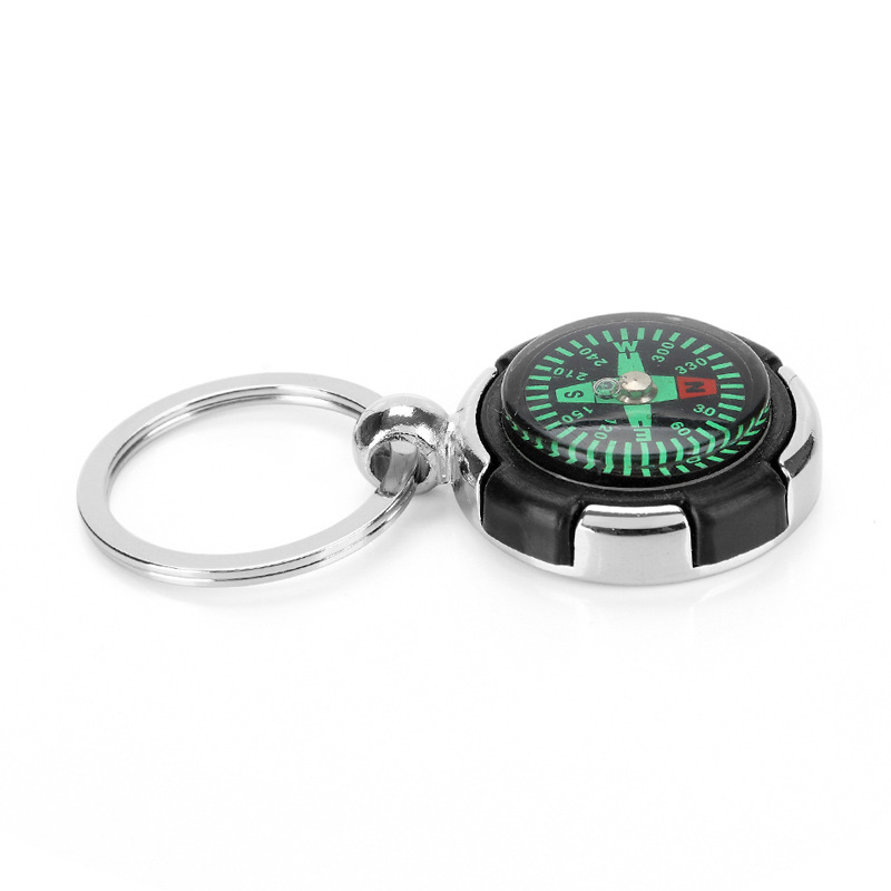 2 in 1 Metal Key Ring and Compass 4