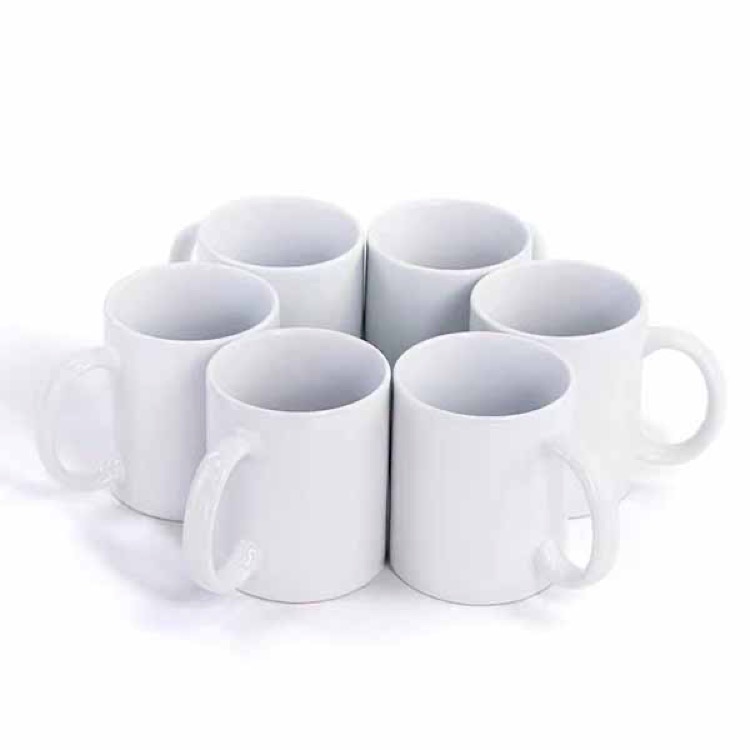11 oz Blank Ceramic Classic Drinking Cup Mug 3