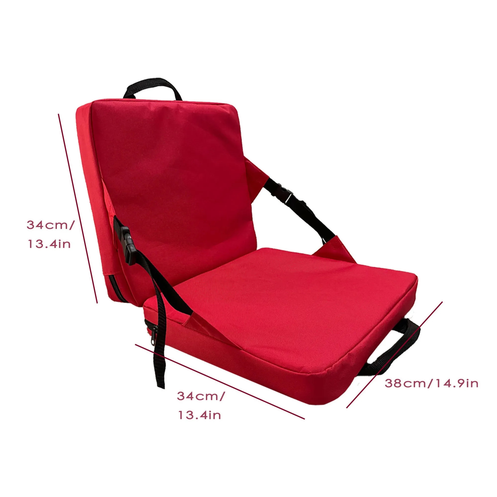 600 Oxford Cloth Outdoor Folding Stadium Seat 2