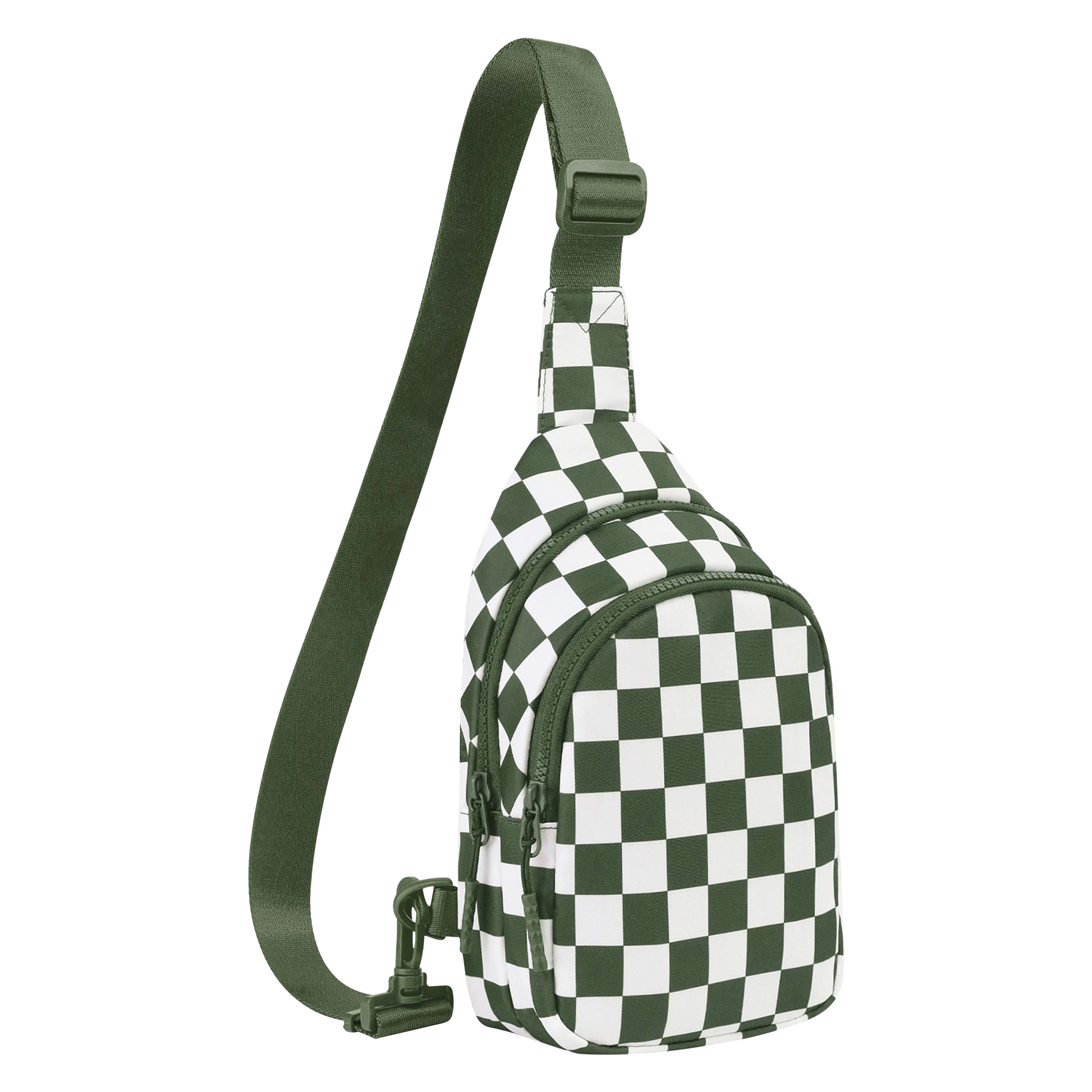 Plaid Crossbody Sling Bag 2