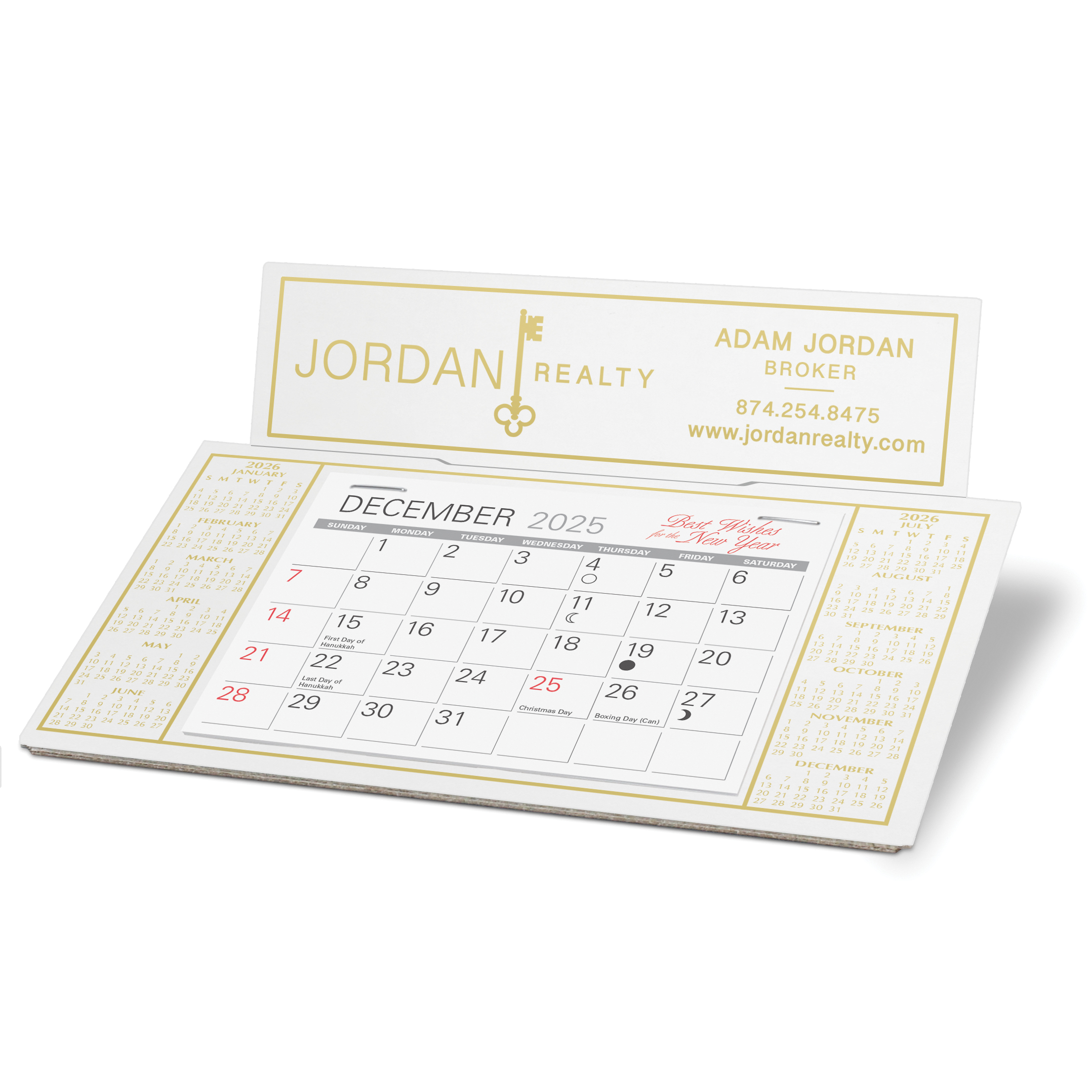 Dominique Desk Calendar 2