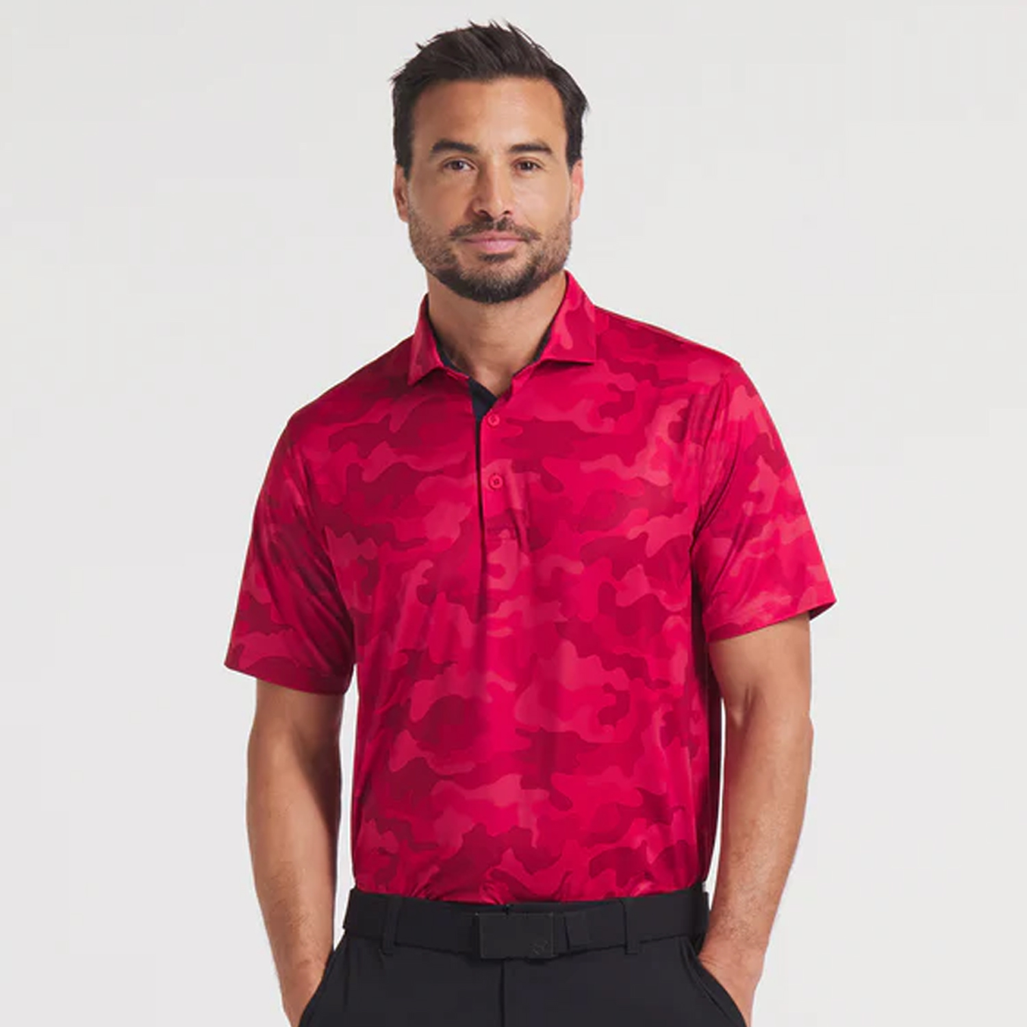 PUMA® Volition Camo Men's Polo Shirt, Towel, Srixon® Golf Balls & Pitchfix® Icon Divot Tool Gift Set 7