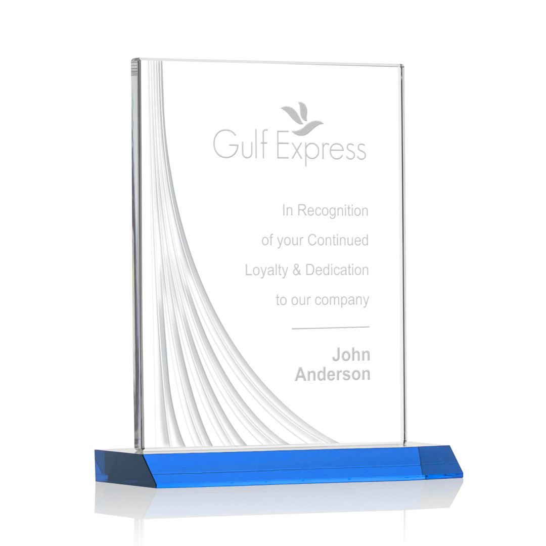 Leighton Liquid Crystal™ Award - Sky Blue 8