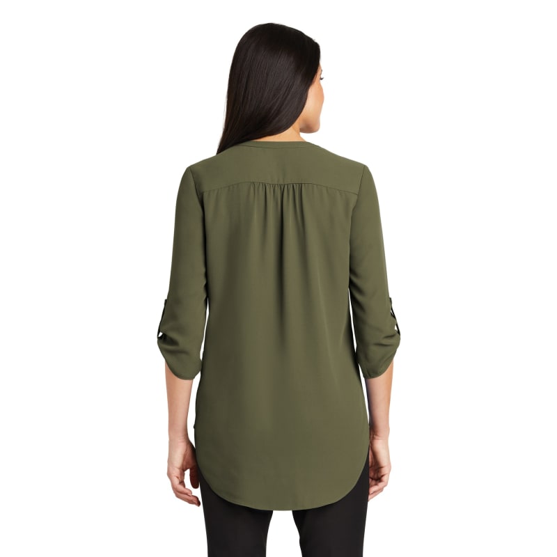 Port Authority Ladies 3/4-Sleeve Tunic Blouse. 12