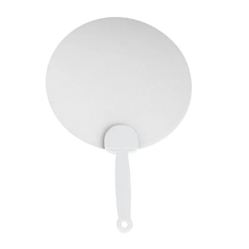 Kids DIY Graffiti Plastic Handle Fan 6