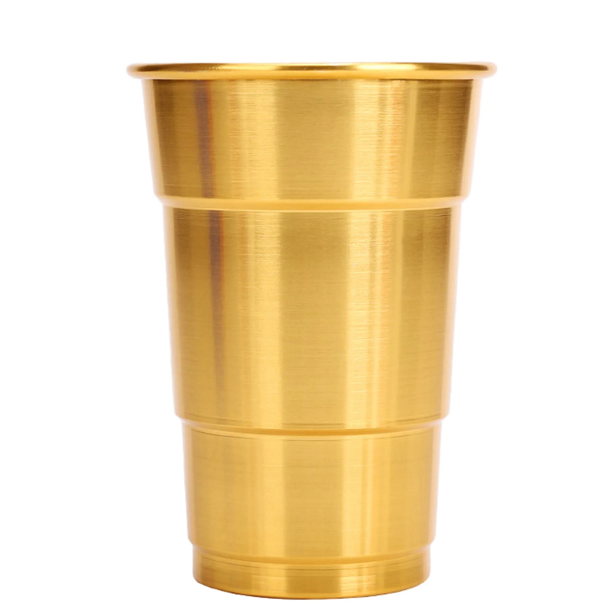 16 Oz Aluminum Reusable Stadium Party Beer Cup 6