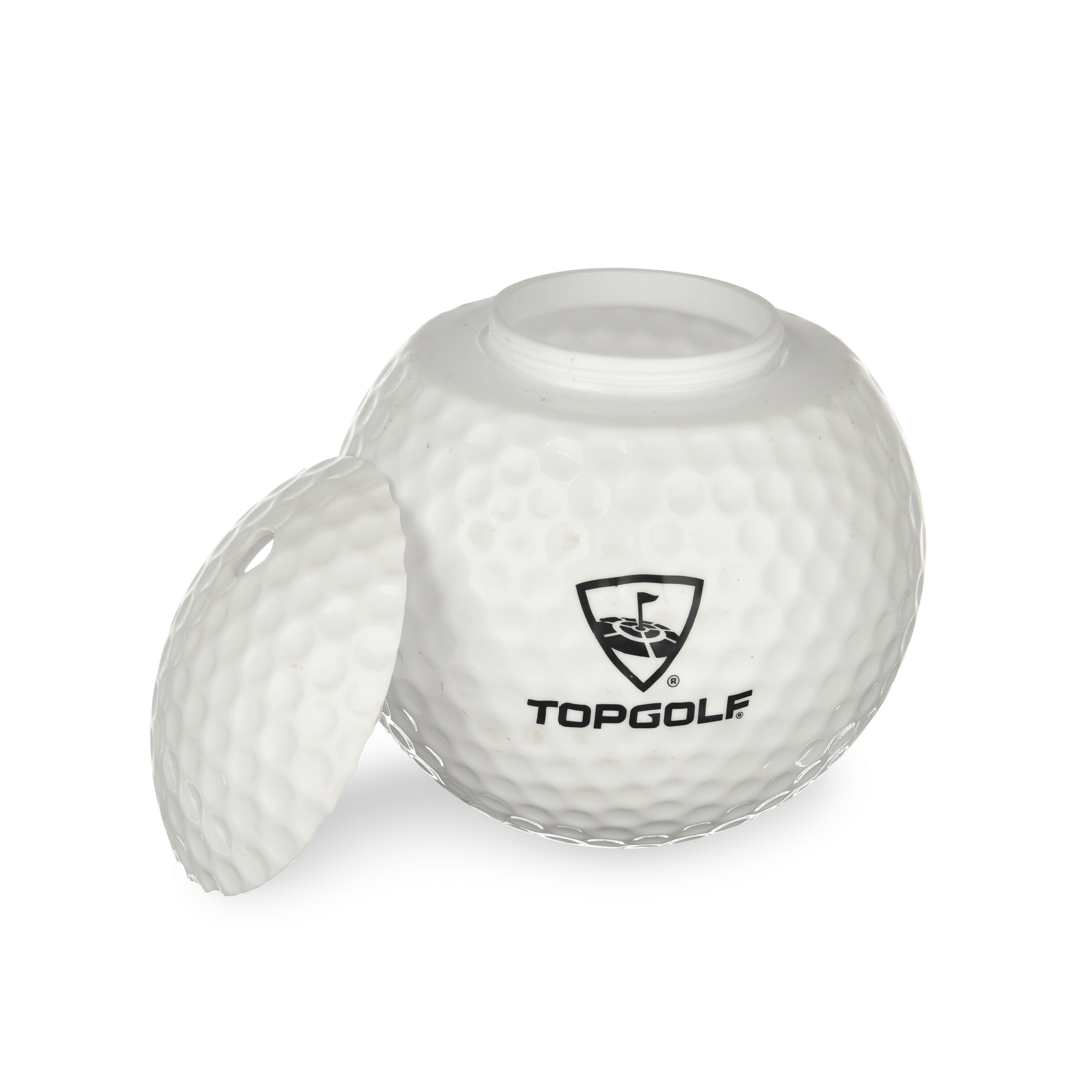 Golf Shaped Plastic Glitter Disco Ball Cup Spherical 6